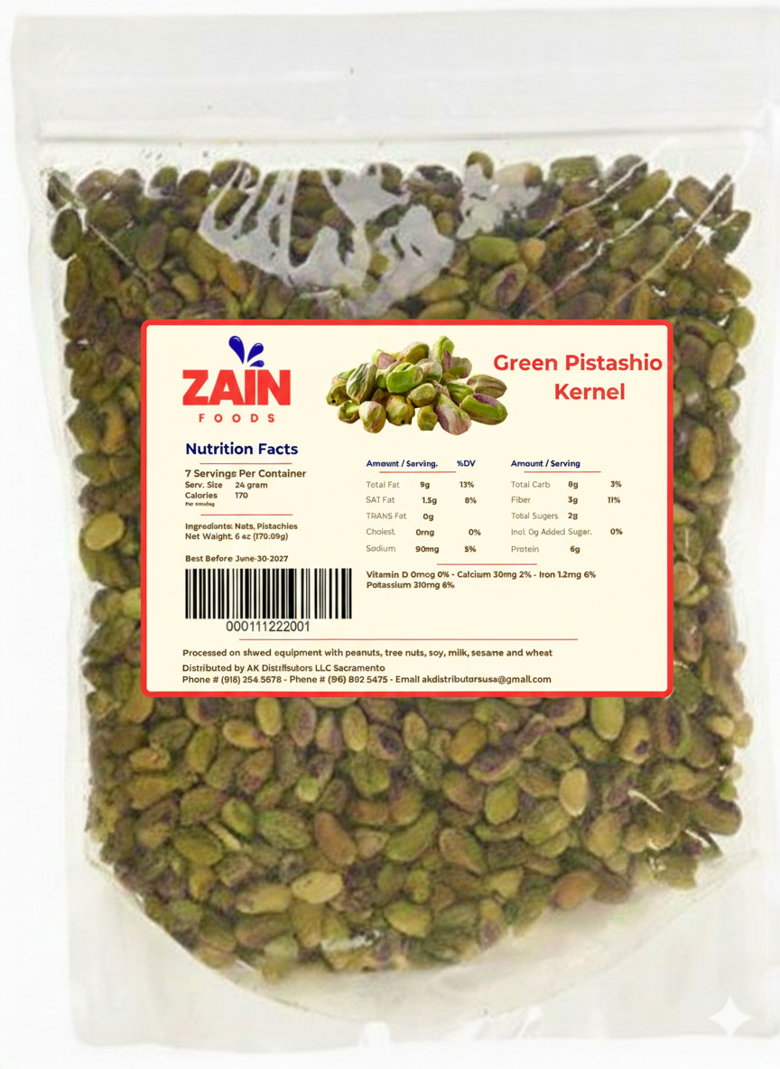 Green Pistachio Kernel